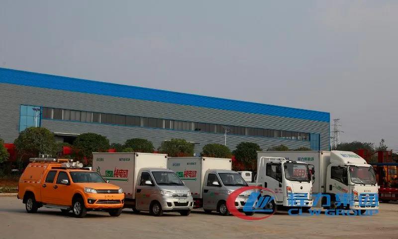 程力新能源醫(yī)用冷鏈專(zhuān)用車(chē)和電源搶險(xiǎn)車(chē)